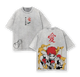 Limited Edition Sunagakure no Gaara - Naruto Shippuden Anime Double Printed Oversize Lightweight Acid Washed Tee