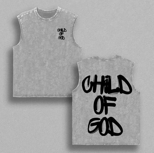 Child Of God Tshirt & Hoodie Washed, Graphic Tees, Back To School Outfits, Menswear for Daily Streetwear,Jesus, God is king, gothic y2k, clothing, Mens, Tops