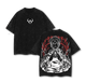 "Sukuna" Jujutsu Kaisen Vintage Unisex Oversize Anime Manga Acid Washed Cotton T-shirt