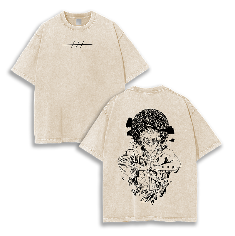 PAIN Naruto  Anime Washed T-Shirt