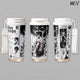 Eren Yeager Attack on Titan Embossed Art Tumbler 17oz 24oz 30oz - Anime Stainless Steel Insulated Cup, Travel Mug, Water Bottle, Raised Print Gift for Fans
