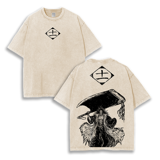 Kenpachi Zaraki Bleach Washed T-Shirt