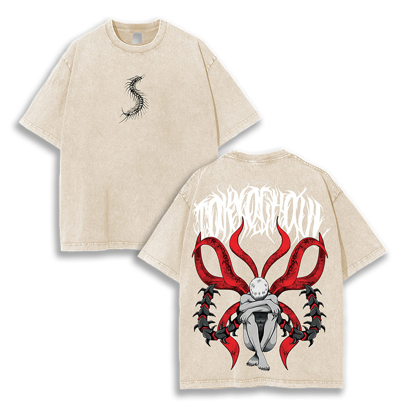 KANEKI UNDERWORLD Tokyo Ghoul Anime  Washed T-Shirt