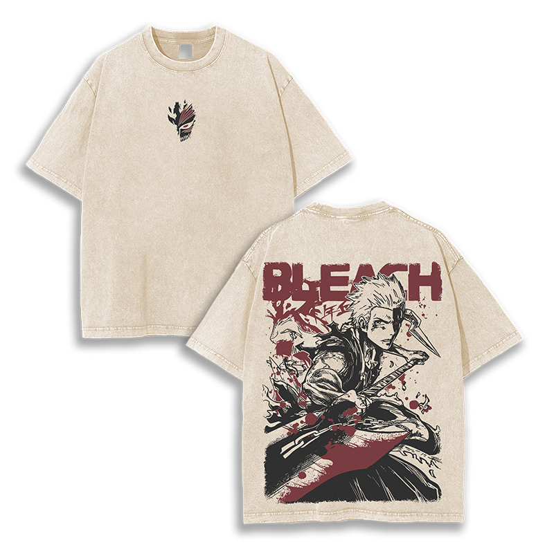 Ichigo Kurosaki Bleach Washed T-Shirt