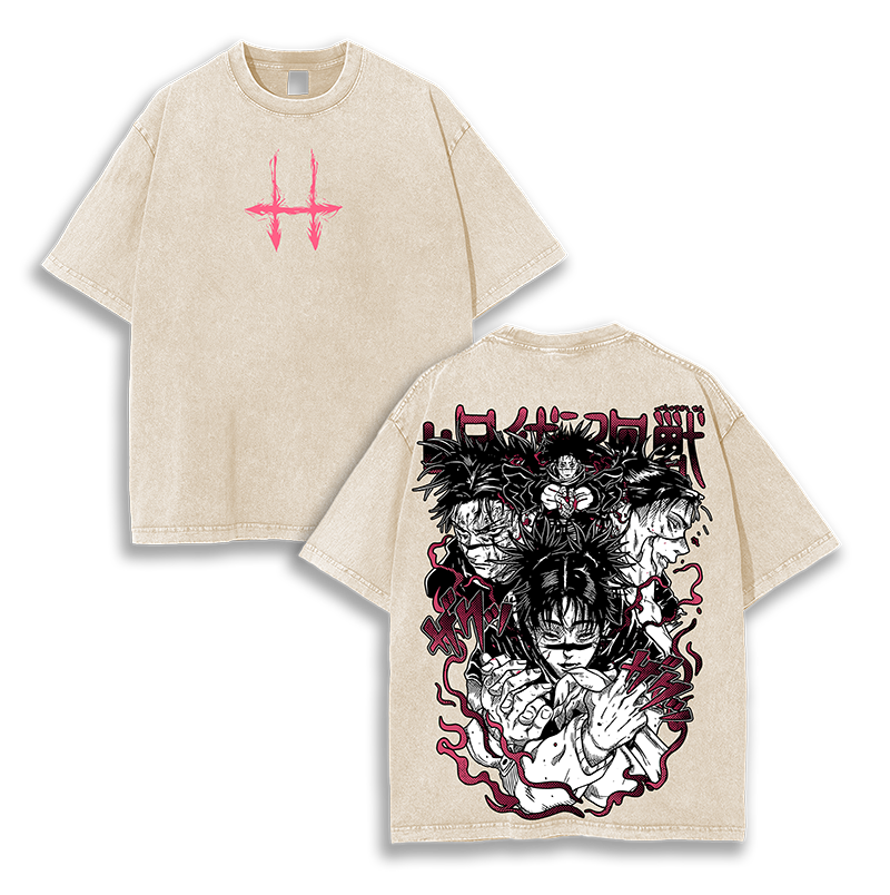 Choso Kamo Jujutsu Kaisen Washed T-Shirt