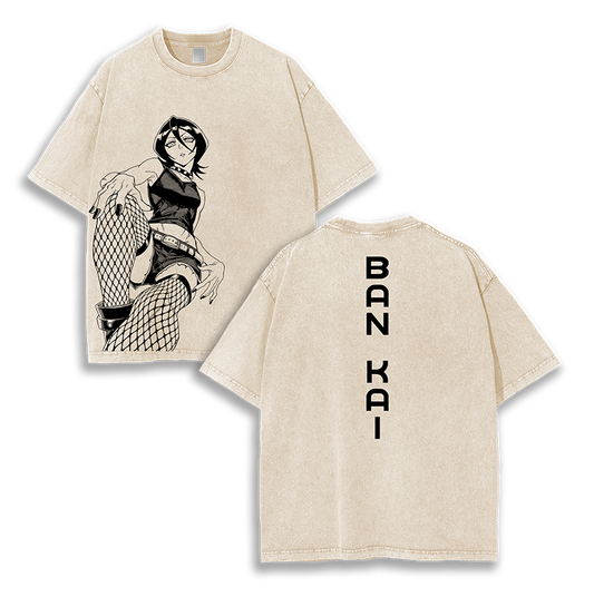 Rukia Kuchiki Bleach Washed T-Shirt