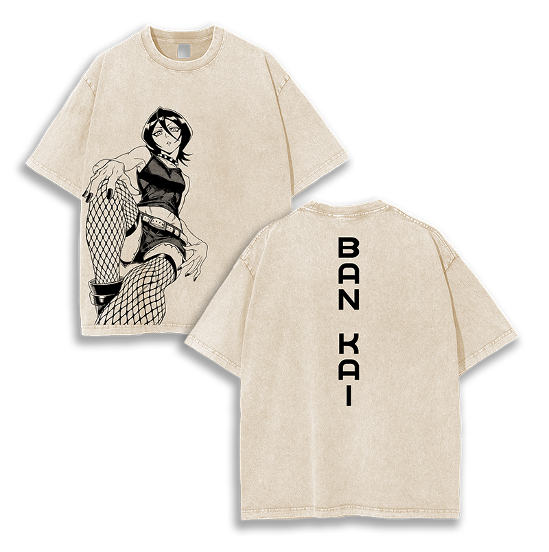 Rukia Kuchiki Bleach Washed T-Shirt