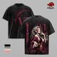 Daki Demon Slayer T-Shirt, Kimetsu No Yaiba Upper Moon Six Graphic Tee, Anime Shirt, Vintage Manga Tee, Japanese Streetwear, Oversized T Shirt, Back Print Tee, Anime Merch, Unisex Graphic Shirt