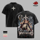 Whitebeard Edward Newgate OP T-Shirt, Strongest Man Pirate Graphic Tee, Back Print Vintage Washed Anime Shirt, Heavyweight Oversized Tee, Streetwear for Men