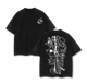 Gomu Gomu No Mi - One Piecee Anime Double Printed Vintage Washed Tee
