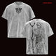 Zanka Nijiku Gachiakuta Anime Double Printed Vintage Washed Tee Unisex Oversize Anime Manga Washed Heavyweight Cotton T-shirt