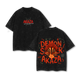 Akaza Hand To Hand T-Shirt, Demon Slayer Anime Tee, Upper Rank Three Graphic Shirt