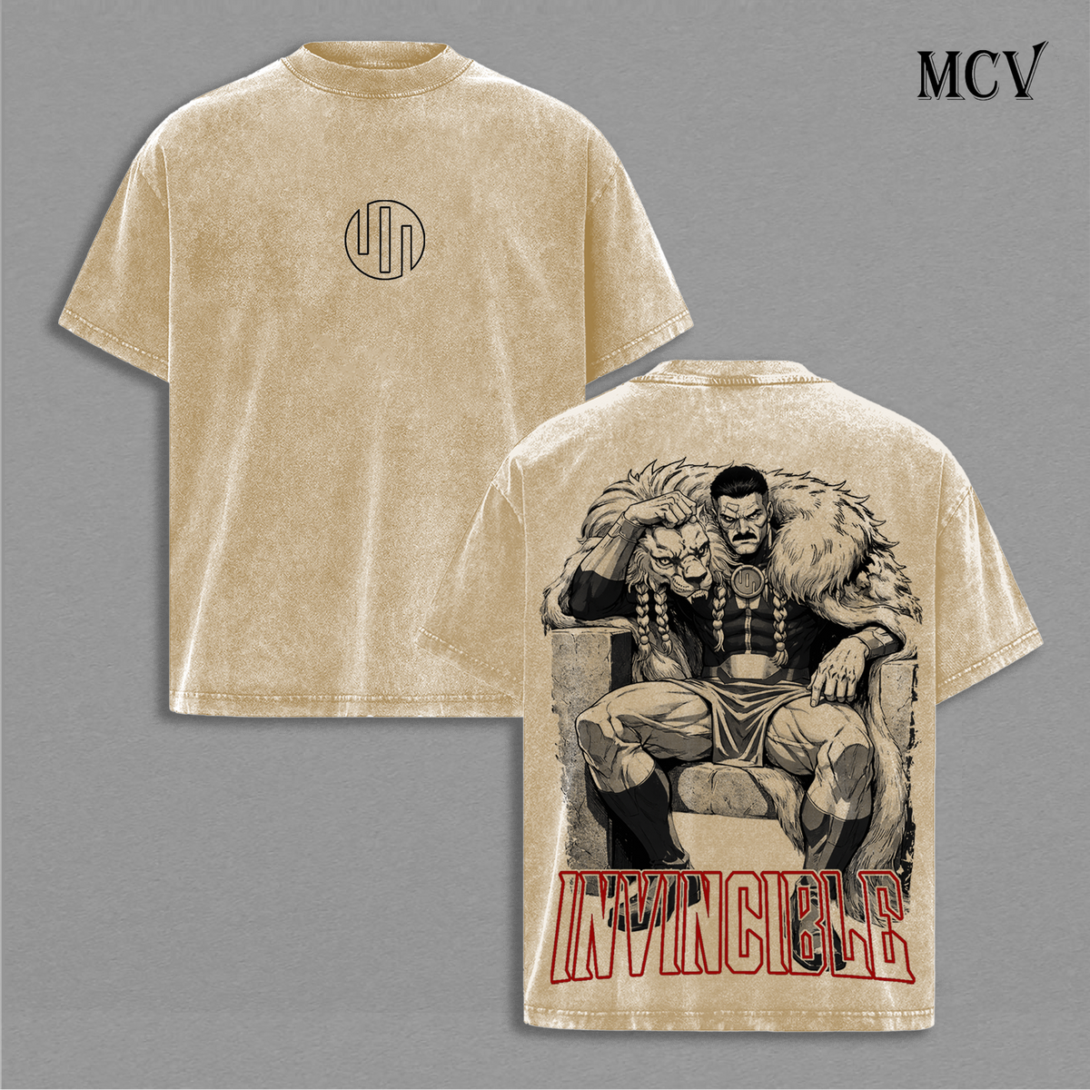 Thragg Invincible T-Shirt, Viltrumite King Graphic Tee, Ultimate Power Warrior Streetwear, Dark Comic Cotton Unisex Shirt