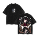Mikasa Final Farewell Washed Tee | Attack on Titan Anime Double Printed Shirt