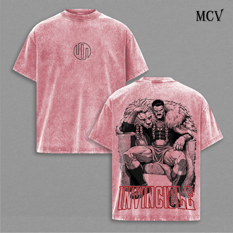 Thragg Invincible T-Shirt, Viltrumite King Graphic Tee, Ultimate Power Warrior Streetwear, Dark Comic Cotton Unisex Shirt