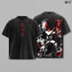 Shoto Todoroki T-Shirt, My Hero Academia Anime Tee, Ice Fire Dual Power Vintage Washed Tee