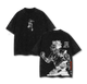 Deku My Hero Academia Anime Double Printed Vintage Washed Tee