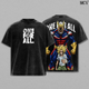All Might T-Shirt, My Hero Academia Anime Tee, Symbol of Peace Vintage Washed Tee