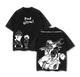Bakugo x Deku - My Hero Academia Vintage Wash Oversized T-Shirt