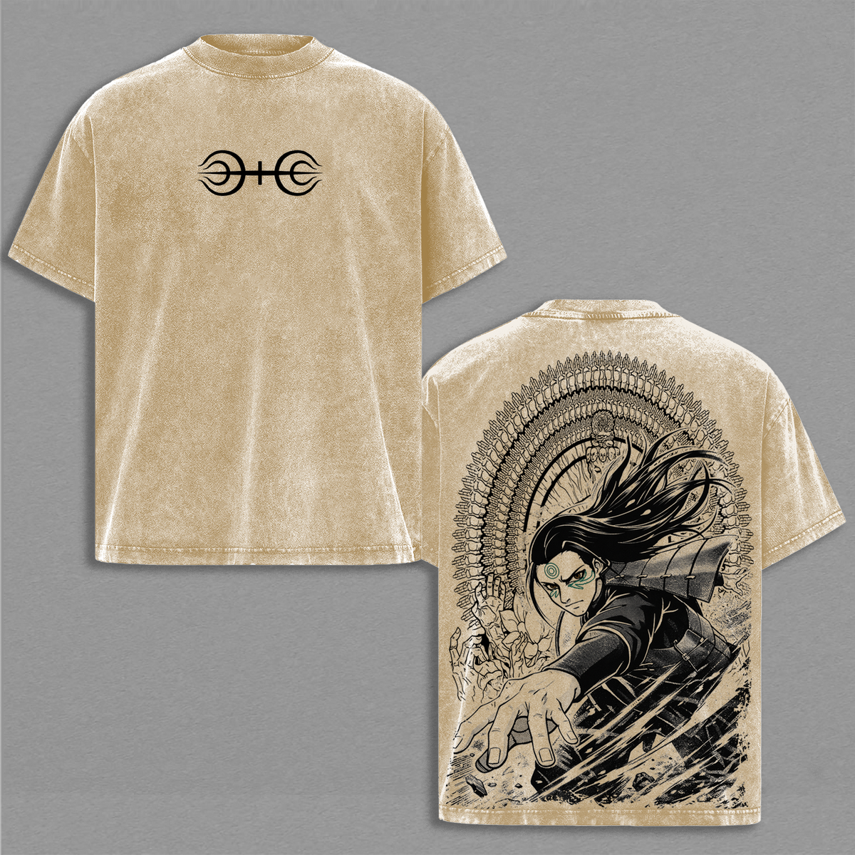 Hashirama Senju T-Shirt, Wood Style Shinobi Graphic Tee, Hokage Power Anime Streetwear, Ninja Aura Cotton Unisex Shirt