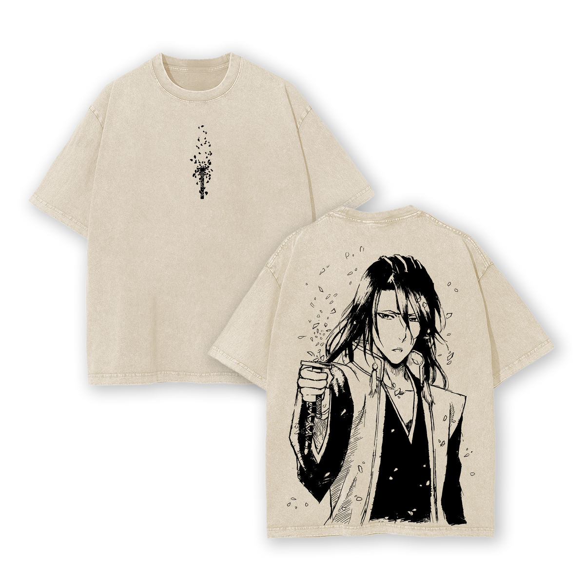 Byakuya Kuchiki T-Shirt – Bleach Anime Graphic Tee