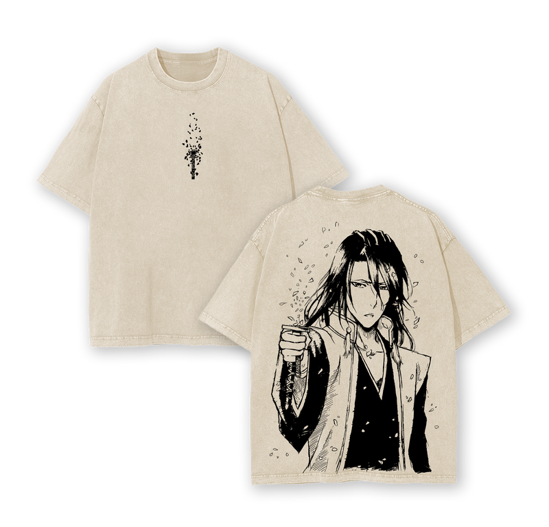 Byakuya Kuchiki T-Shirt – Bleach Anime Graphic Tee