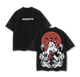 MADADA NARUTO Anime Double Printed Vintage Washed Tee