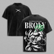 Broly T-Shirt, Dragon Ball Anime Tee, Legendary Saiyan Power Graphic Vintage Washed Tee