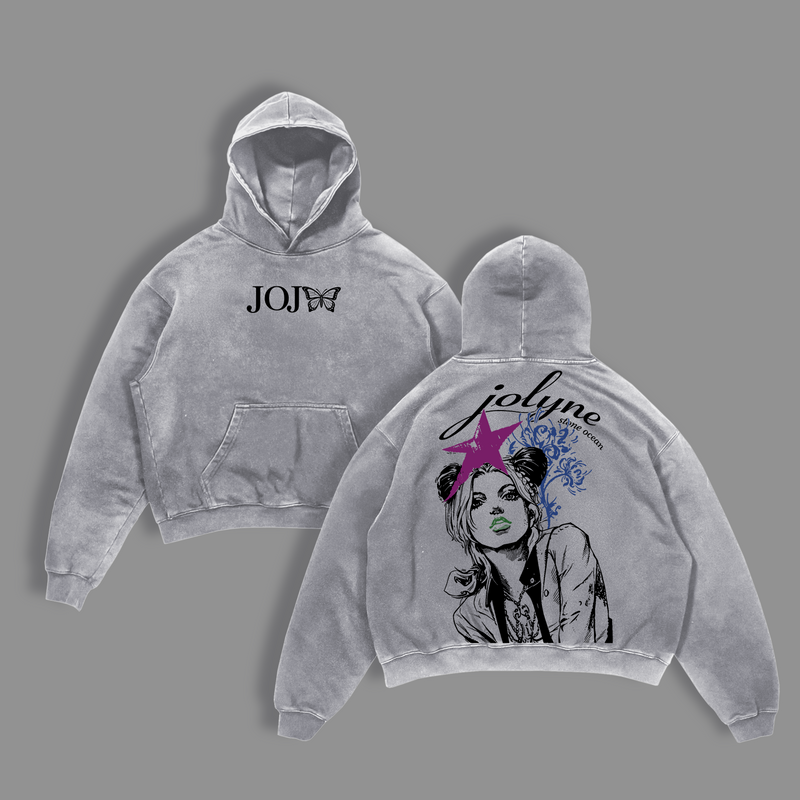 JoJo Stone Ocean Jolyne Cujoh Anime Graphic Tee, Aesthetic Girl Washed Vintage T-Shirt, Tank Top, Premium Oversized Streetwear, Soft Cotton Unisex Harajuku Style, Collector Drop, Limited Stock