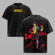 Invincible Mark Grayson Superhero Graphic Tee Vintage Washed Shirt Unisex Streetwear Comic Hero T Shirt Invincible Action Design Gift for Superhero Fans