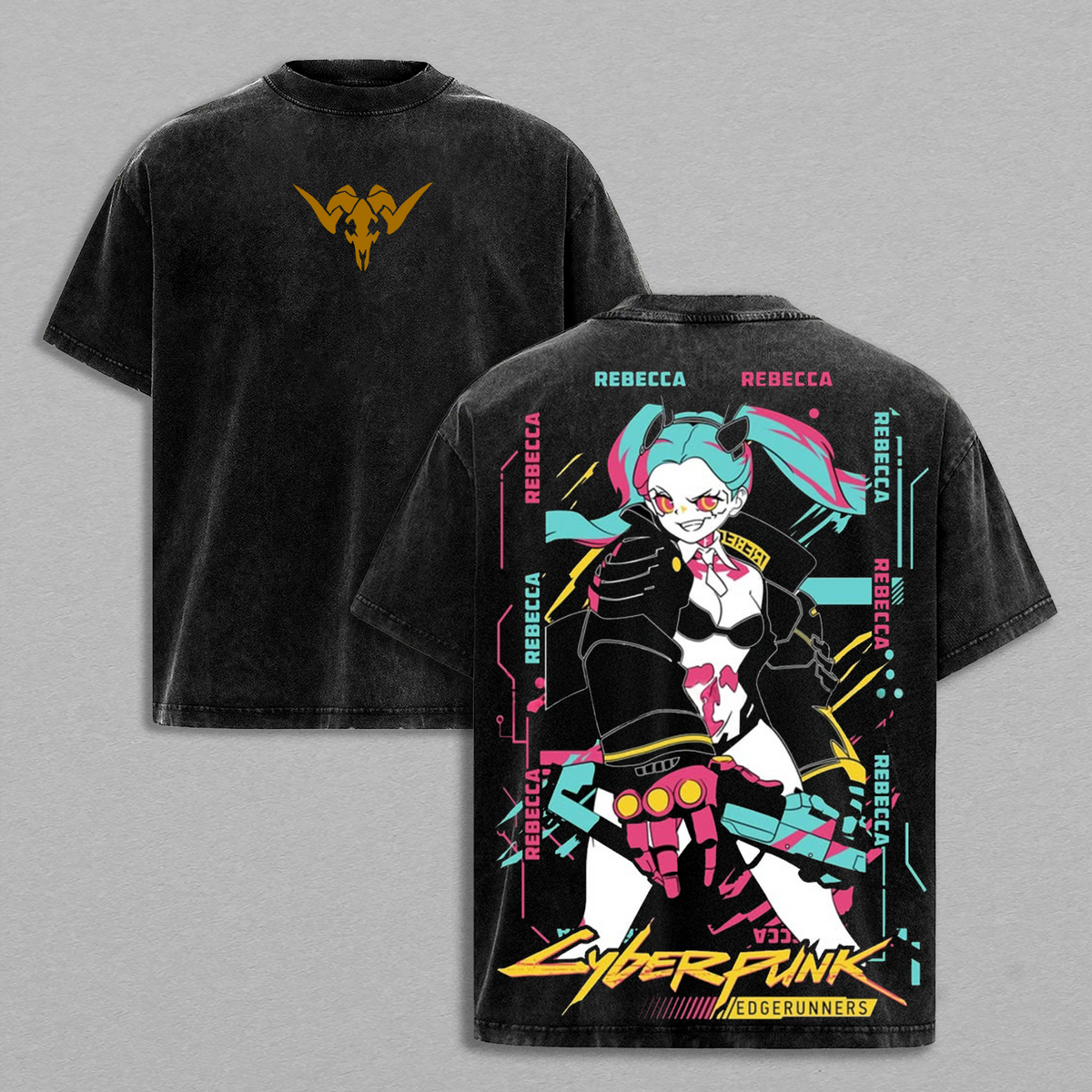 Limited Rebecca - Cyberpunk Edgerunners Anime T-Shirt