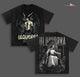 Espada Beach V2 Anime Double Printed Vintage Washed Tee Unisex Oversize Heavyweight Cotton T-shirt for Anime Fans and Lovers