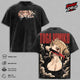 Himiko Toga My Hero Academia Vintage Washed T Shirt Anime Graphic Tee Villain League of Villains Oversized Streetwear Cotton Tshirt Classic Menswear Clothes Apparel Gift for My Hero Academia Fans Men & Women