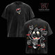 Turbo Granny T-Shirt Dandadan Anime Graphic Tee Acid Washed Oversized Soft Cotton Shirt Streetwear Creepy Aesthetic Shirt Gift for Manga Fans