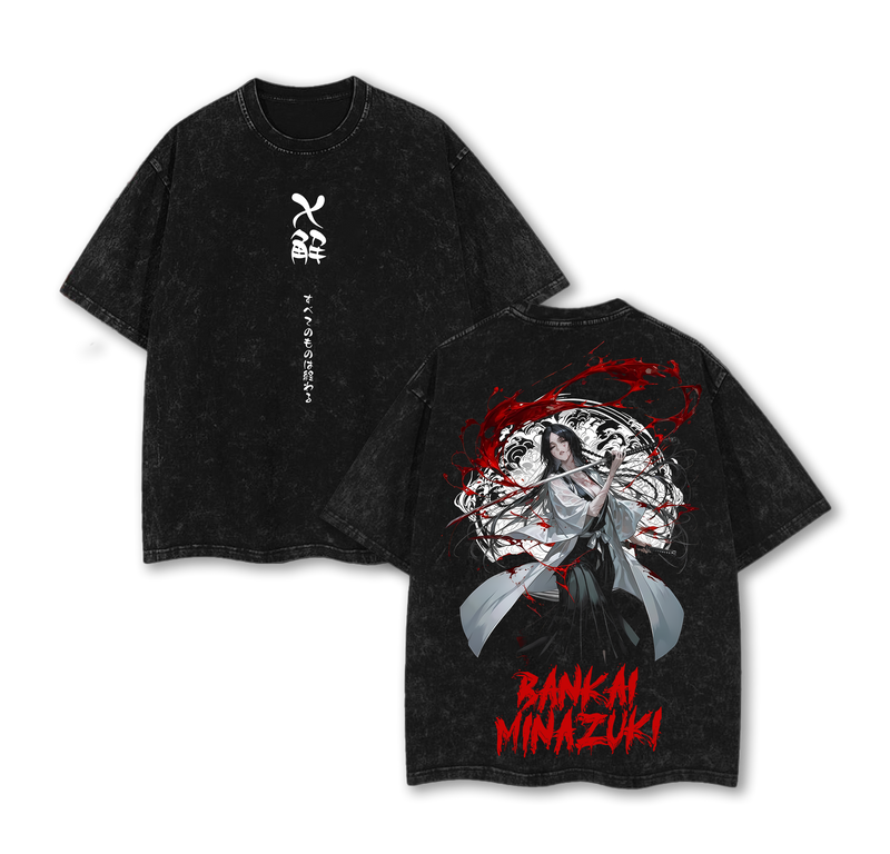 Bankai Minazuki - Bleach Vintage Washed Tee