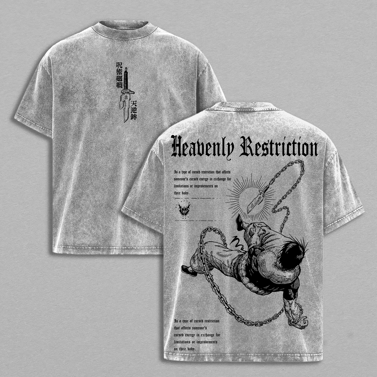 Toji Fushiguro Heavenly Restriction Graphic Tee, Jujutsu Kaisen Toji Zenin Assassin Artwork Shirt, Brutal Cursed Energy Free Warrior Design T-Shirt, Dark Anime Streetwear Manga Illustration Tee, Oversized Unisex Heavyweight Anime Apparel