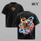 Air Nomad Aang Shirt, Wind Flow Anime Graphic Tee, Dynamic Motion Streetwear Shirt