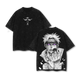Pain Nagato Naruto Rain Village Vintage Oversize Unisex T-Shirt Washed