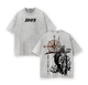 Retro Vintage Limited Yamamoto Bankai - Bleach Anime Double Printed Vintage Washed Tee