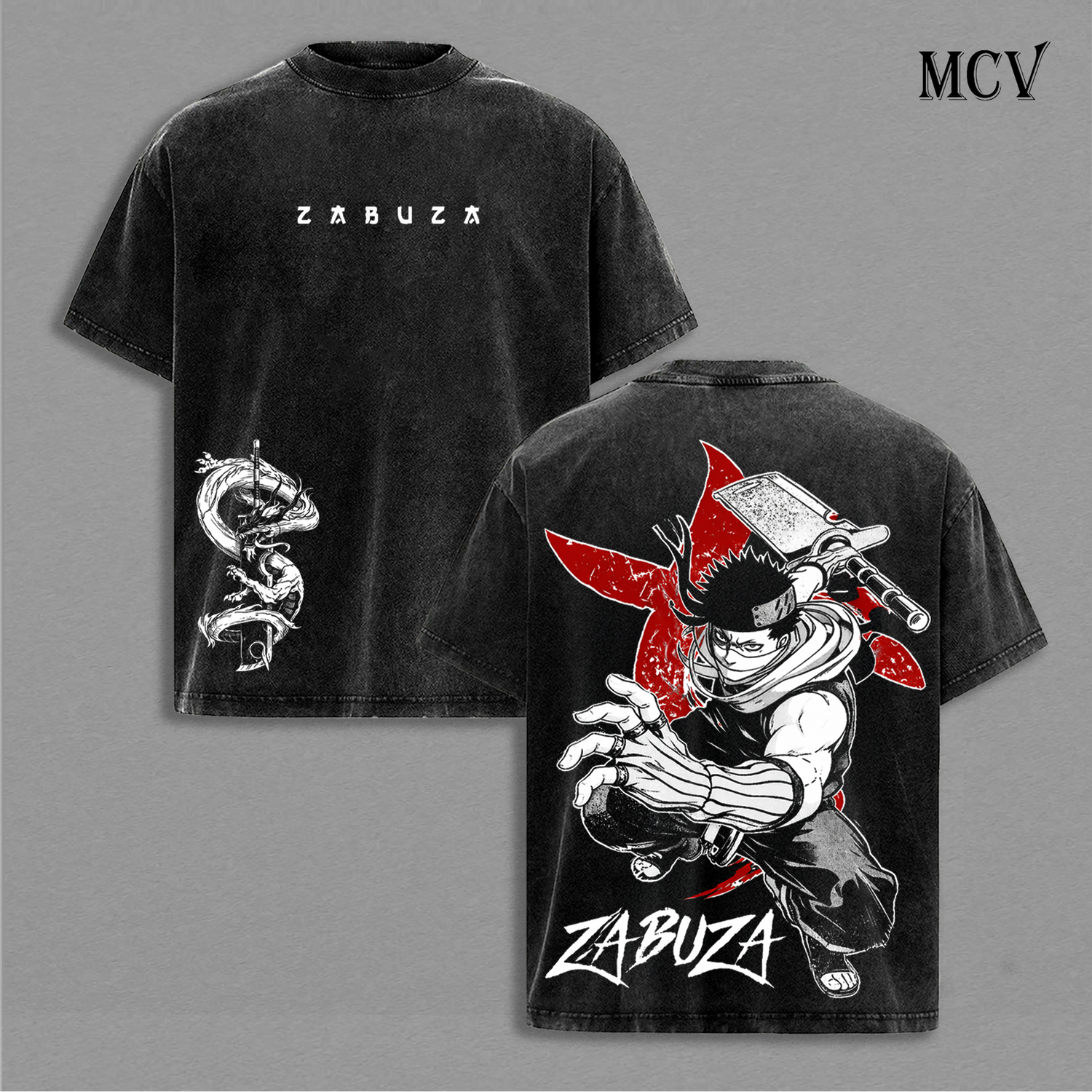 Zabuza Momochi T-Shirt, Demon of the Mist Graphic Tee, Hidden Mist Shinobi Streetwear, Sword Ninja Cotton Unisex Shirt