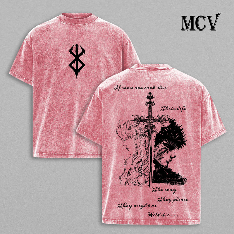 Guts x Griffith – Berserk Eclipse Shirt | Hawk Of Light And Black Swordsman Rivalry