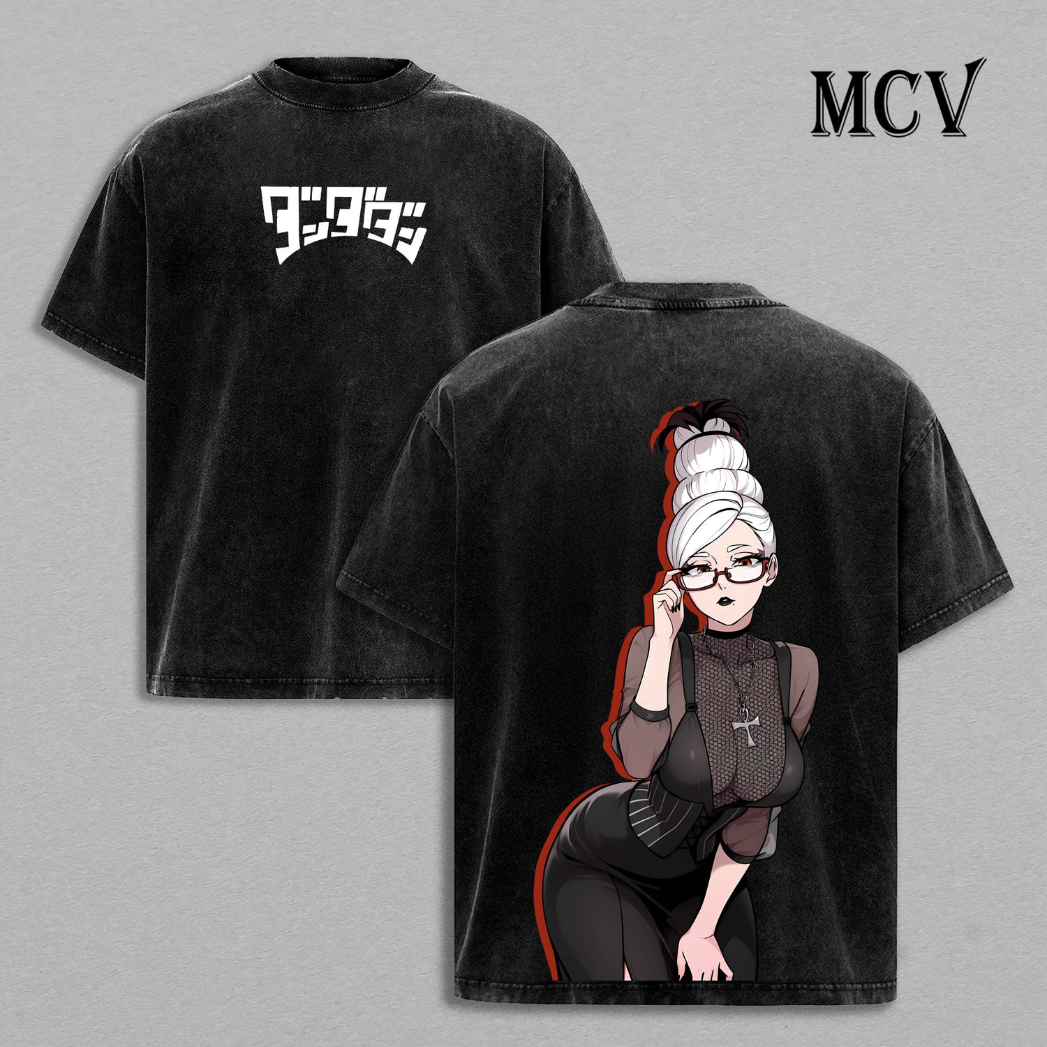 Seiko Ayase Dandadan T-Shirt, Occult Queen Anime Tee, Vintage Washed Graphic Tee