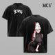 Seiko Ayase Dandadan T-Shirt, Occult Queen Anime Tee, Vintage Washed Graphic Tee