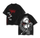 Retro Vintage Ken Kaneki Tokyo Ghoul Anime Washed T-Shirt