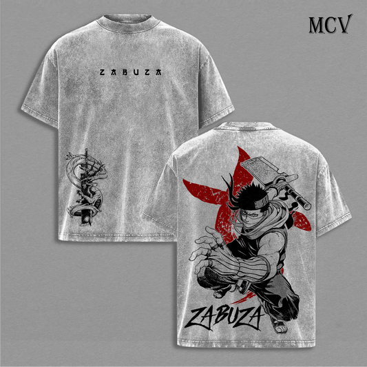 Zabuza Momochi T-Shirt, Demon of the Mist Graphic Tee, Hidden Mist Shinobi Streetwear, Sword Ninja Cotton Unisex Shirt
