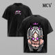 Frieren Beyond Journey’s End Vintage Washed T-Shirt, Elf Mage Fantasy Graphic Tee, Calm Anime Streetwear Shirt