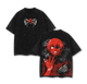 Ken Kaneki Tokyo Ghoul Tee Washed – Double Printed Oversize Unisex T-Shirt