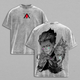 Hisoka Hunter x Hunter T-Shirt – Vintage Washed Oversized Anime Graphic Tee, Culling Game Arc Inspired Streetwear, Soft Cotton Unisex Apparel, Gift for HxH Fans