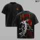 Zaraki Kenpachi Bleach Tee – Kenpachi Zaraki Vintage Washed T-Shirt | Battle Maniac | 11th Division Captain | Thousand-Year Blood War Final Part | The Calamity Anime Manga Graphic Tee | Heavy Cotton Unisex Oversized Streetwear Top