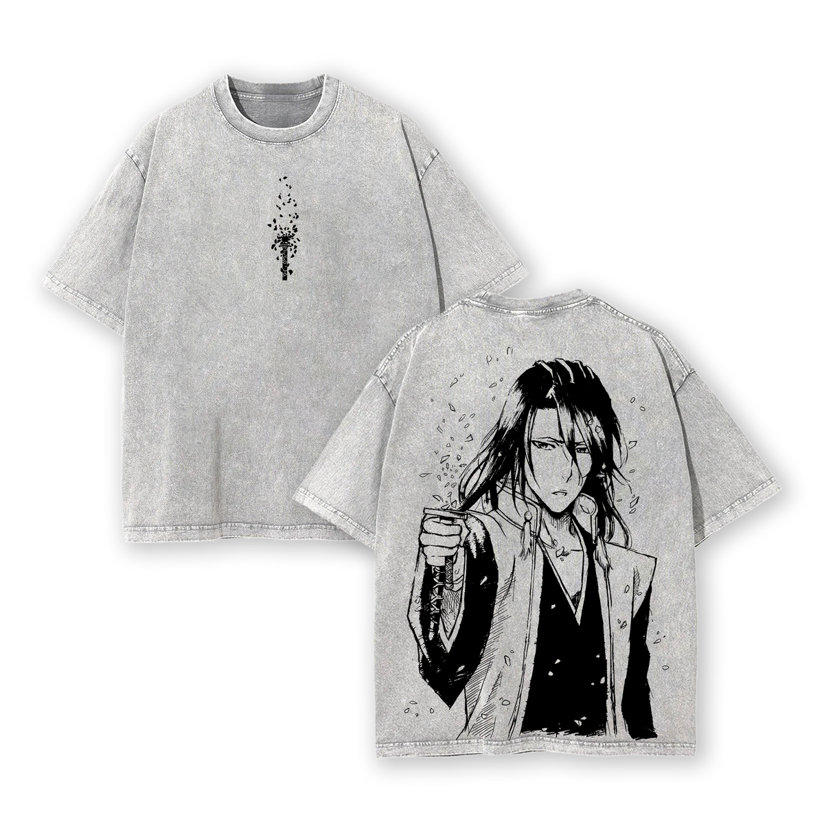 Byakuya Kuchiki T-Shirt – Bleach Anime Graphic Tee